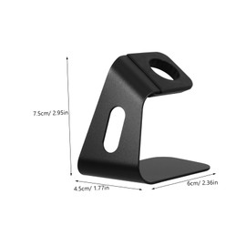 Tofficu Watch Charging Stand Stylish Desktop Cradle for Watch Elegant Tabletop Dock with Tidy Cable Management for Office Desk Bedside Table Decor