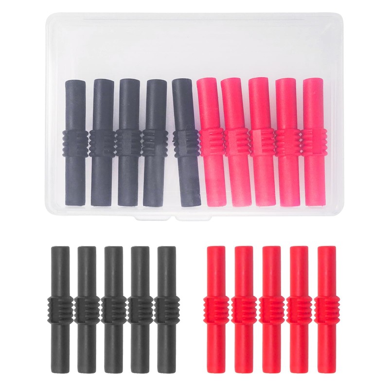 Goupchn Insulated 4mm Banana Female to Female Jack Socket Connector