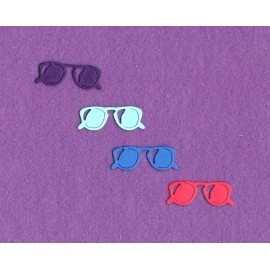 Unbranded BEACH # 2 SUNGLASSES die cuts scrapbook cards