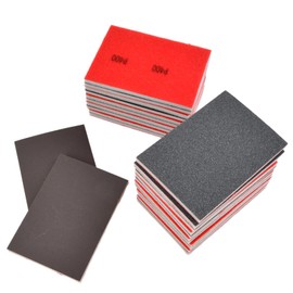 Sanding Sponges Hand Sanding Blocks Set Wet Dry Sandpaper 24 Pieces Sanding Pads for Wood, Metal, Plastic, Stones, Grit 180 240 320 400 600 800 1000 1200 1500 2000 2500 3000