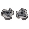 2 Pcs 3 Shoes Centrifugal Clutch Plate Improved Handling Metal