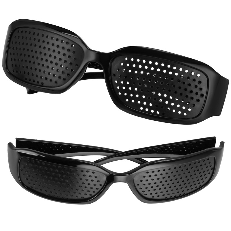 welsberg Pinhole Perforated Glasses for Eye Training and Visual Quality