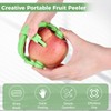 Portable Handheld Apple Peeler,New Upgraded Adjustable Fruit Peeler,Quickly Peeling Tool