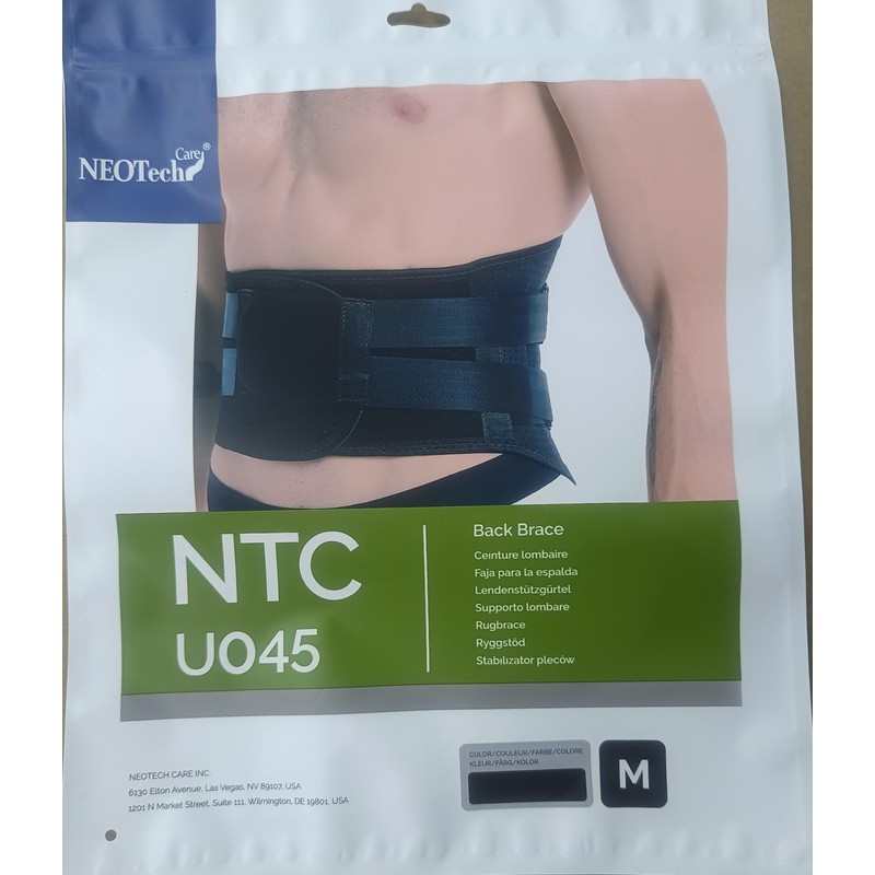 NeoTech Care Back Brace - Breathable & Adjustable Support for