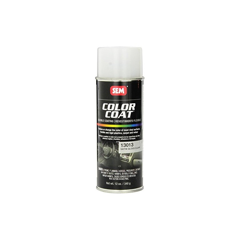 SEM 13013 Satin Clear Color Coat - 12 oz.