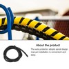 Rebower Spiral Tube Wrap Management Pipe Flexible Cord PP Polyethylene