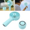 Handheld Misting Fan Quiet 2000mAh 3 Wind Speed 2 Spray