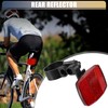 X AUTOHAUX 10pcs Bicycle Front Rear Reflector Kit Mountain Bike
