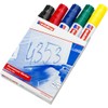 edding 800 Permanent Markers - Multicoloured - 5 Pens -