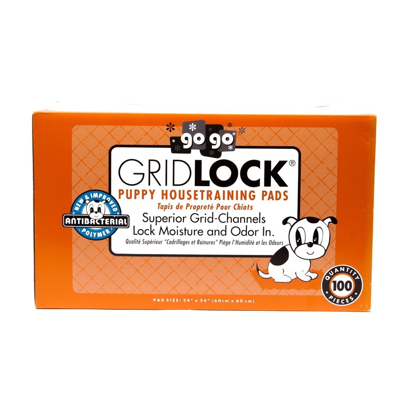 GridLock Housebreaking 24" x 24" Pet Training Wee Wee Pads
