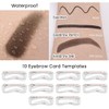 evpct Eyebrow Stamp Pencil Kit for Eyebrows, Makeup Brow Stamp