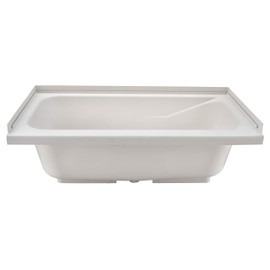 RV Bathtub | Durable Replacement 40" x 24" | Camper Trailer RV Tub | Alpha (White)