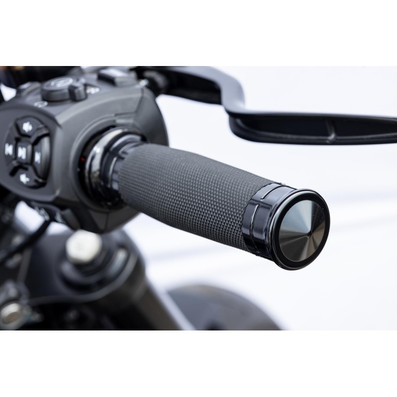 Kijima HD-04798 Bike Grip, Metra, Left and Right Set, Sportster