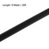 sourcing map Edge Trim U Seal Black Rubber Plastic U