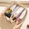 XFSRG Large Capacity Cosmetic Bag Portable Travel Make Up Bag