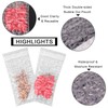 100Pcs Small Bubble Out Bag Pouches 2" x 3.15" Self-Seal