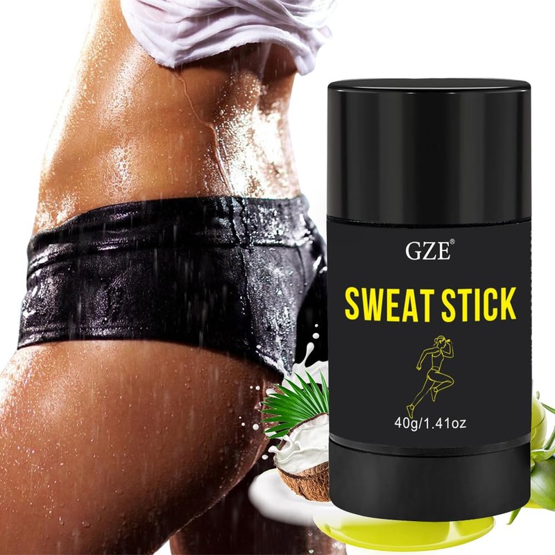 GZE Thermal Sweat Stick - Pre-Workout Warming Balm to Activate