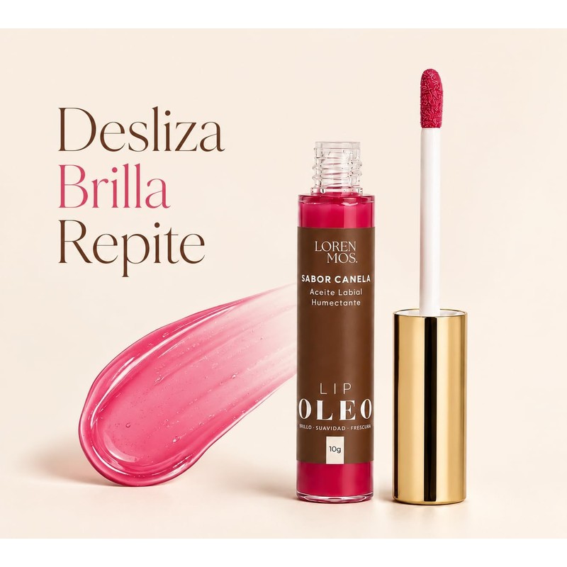 LIP OLEO Canela 10 g – Aceite Labial Transparente con