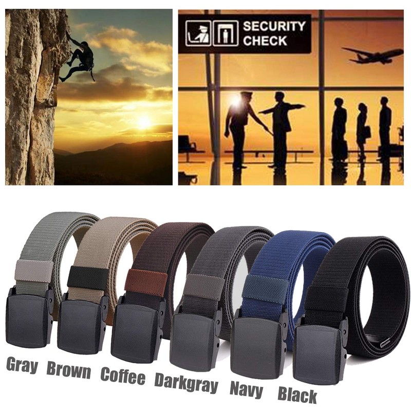 HOANAN 2-Pack Elastic Stretch Belt, Men’s All Size No Metal
