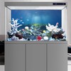 AWERT Ocean Floor Fish Tank Background Underwater Stone Aquarium Background
