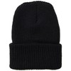 Broner Beanie Knit Cap, Black