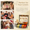 DGWJSU Tea Bag Organizer, Wood Tea Organizer and Storage Cheast,