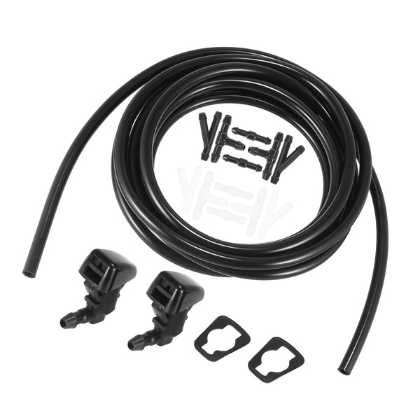 PARSKILO Front Windshield Washer Hose Kit Fit for Ford Edge