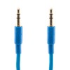 LockMingle 3.5mm Aux Audio Cable, 1m Braided Nylon, Gold-Plated Connectors,