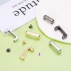 QUARKZMAN Pack of 12 Metal D Ring Connector Buckles, Alloy