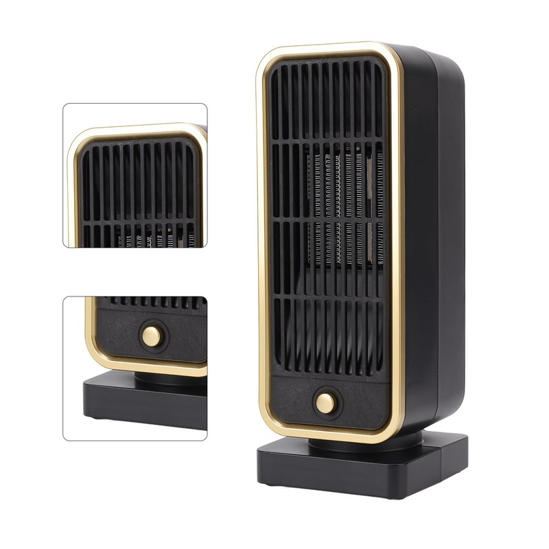 Space Heater Overheating Protection PTC Ceramic Heating Quiet 40dB Flame