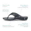 Aetrex Maui Orthopedic Mens Flip Flops - Arch Support Shock
