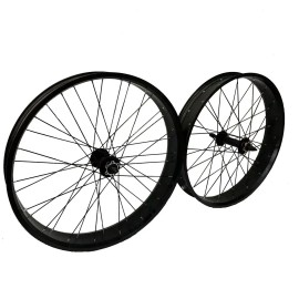 JZsports 26*4" Fat Tire Wheelset, Heavy Duty 12G Spokes Disc Brake BIKE Wheelset