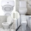 Toilet WC Seat Buffer Set Toilet Seat Bumper Noise Dampening