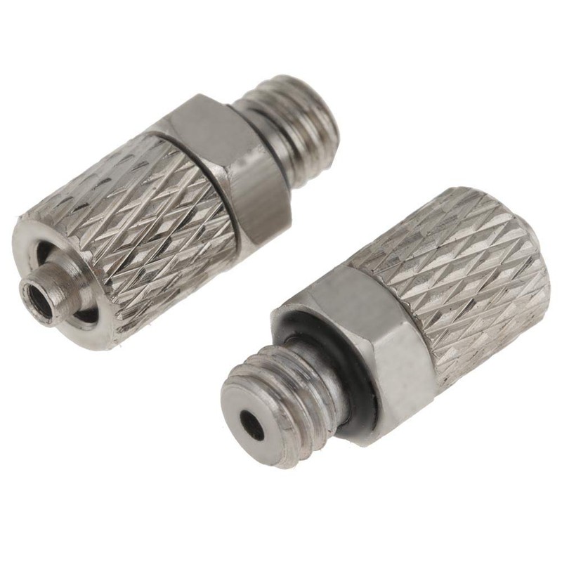 20Pcs M5 4mm Mini Pneumatic Push Air Fitting Straight Male