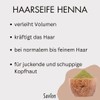 Savion 4+1 Organic Hair Soap Henna, Vegan, Handmade, Palm Oil