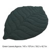 Leaf Shaped Rug Multipurpose Soft Comfortable Special Shaped Baby Crawling