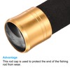 PATIKIL 5pcs 15mm Diameter Fishing Rod End Cup Foam Protector