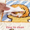 PJYuCien Machine Washable Square Dog Playpen Mat, 36 inches Wide,