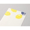 1 Pencil Notebook, Letterpress Lemon Pattern, 89481 (14), 20 Sheets