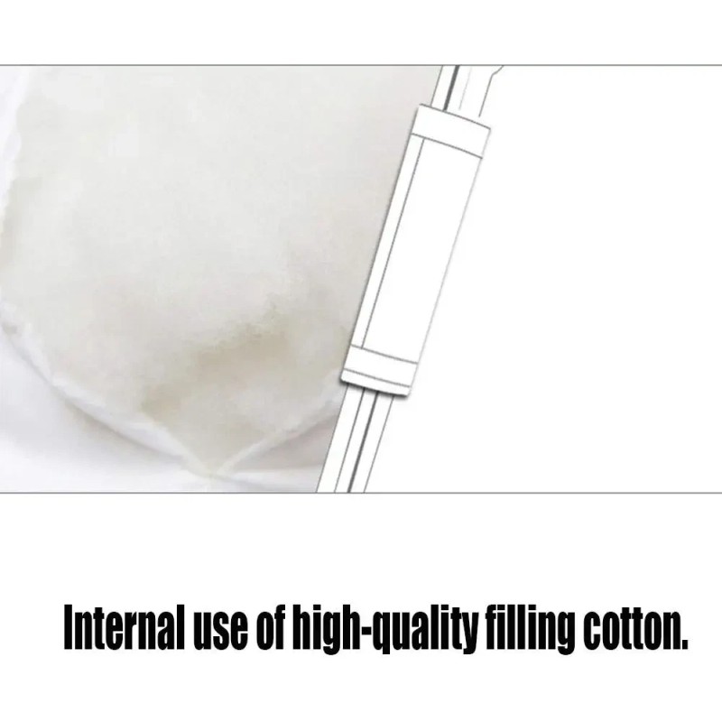 Unbranded 4X Car Black Safety Seat Belt Shoulder Pads Cover