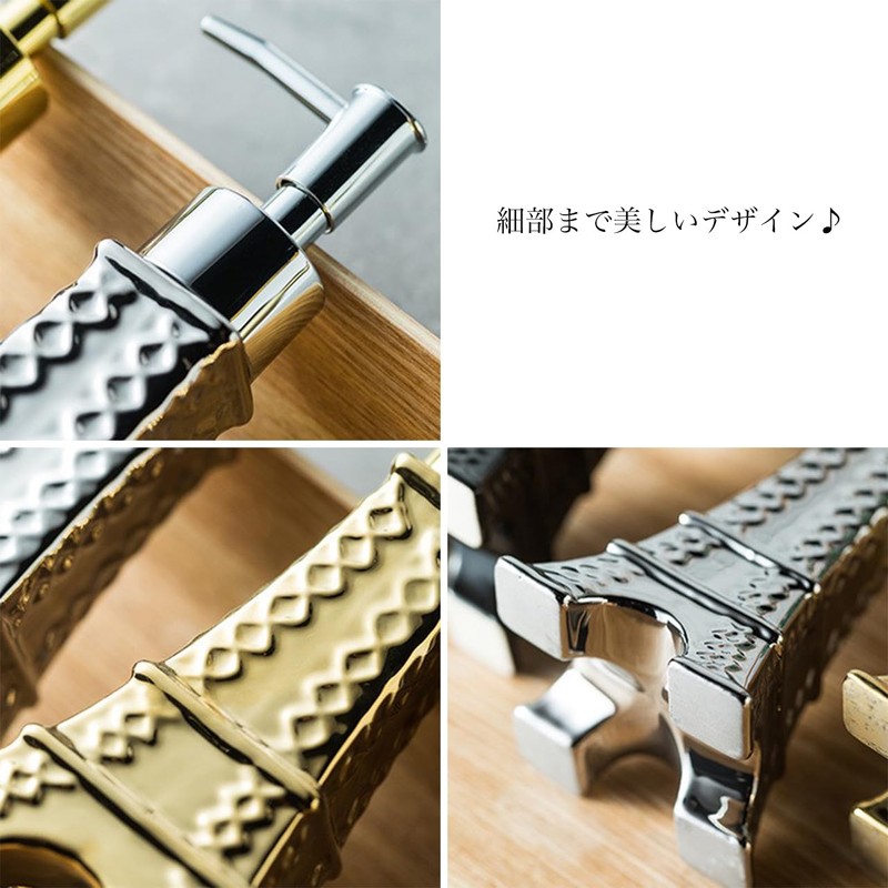 Queen-b Soap Dispenser, Eiffel Tower, Stylish, Liquid, Hand Soap, Lotion,