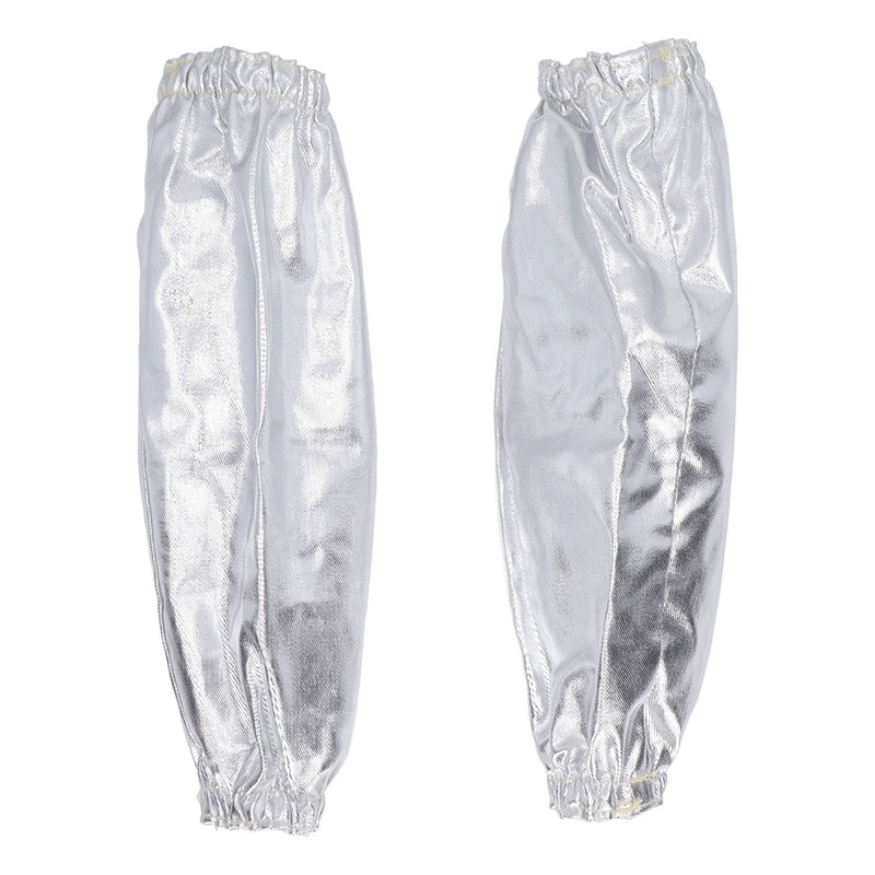 1 Pair Arm Oversleeves Insulated High Temperature Resistant Aluminum Foil