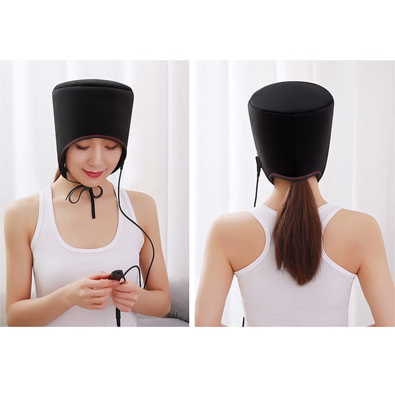 Heat Migraine Relief Hat Hot Compress 3 Gear Adjustable Even