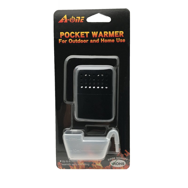 A-ONE Hand Warmer for Outdoor Activity Skiing Camping-Refillable Mini Metal
