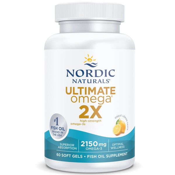 Nordic Naturals Nordic Naturals, Ultimate Omega 2X, 2150mg Omega-3, Fish