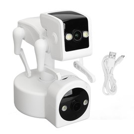1080P Robot Dog Indoor Security Camera AI Detection 5G WIFI Smart Camera 360 Degree Rotating Security Cameras