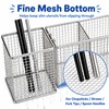 Dishwasher Silverware Basket - 304 Stainless Steel Utensil Organizer Set
