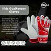 Junior Football Goalkeeper Gloves for Boys, Kids, and Youth Soccer