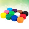 Healifty 100pcs Plastic Bottle Caps Colorful Bottle Protection Lids for
