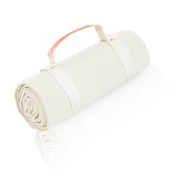 NOONOOJOOJOO 4’9” x 3’3” Compact Minimalist Water Resistant Canvas Mat,Kids/Single Use,Lightweight for Outdoor,Picnic,Beach